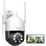 DESKO DCSP 2K WiFi Surveillance Security Camera Outdoor/Home/Dome, Pan-Tilt 360° View, 3MP