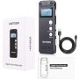 Digital Voice Recorder, Homder USB Professional Dictaphone Recorder with MP3 Player