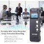 Digital Voice Recorder, Homder USB Professional Dictaphone Recorder with MP3 Player