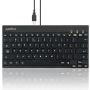Perixx PERIBOARD-426 Wired Mini Low Profile Keyboard 